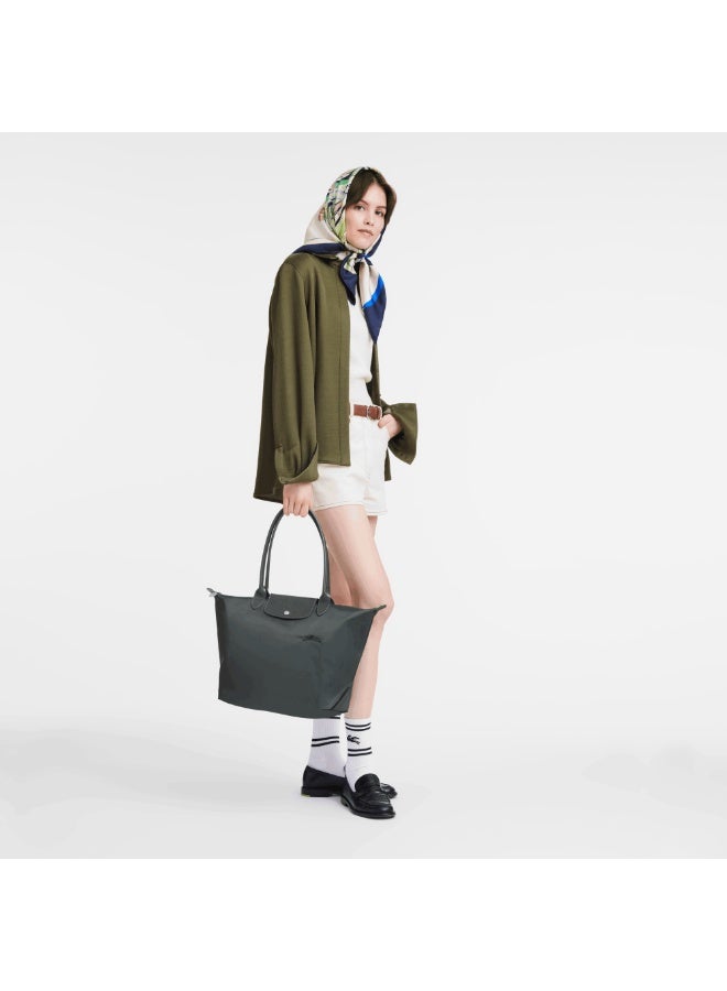 لونغ حقيبة لونشامب نسائية صغيرة كبيرة بالرمادي الغرافيتي - Image 2